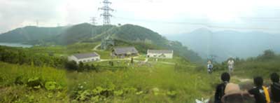 山頂から