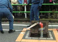 放水の元栓