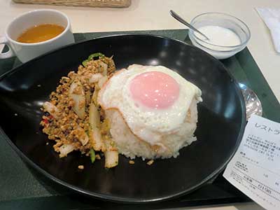 ガパオランチ