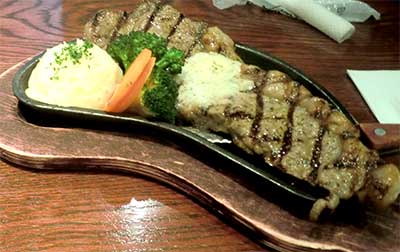 ステーキランチ