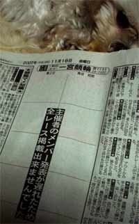 主催者のせい