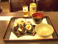 天むす定食