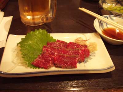 馬刺し